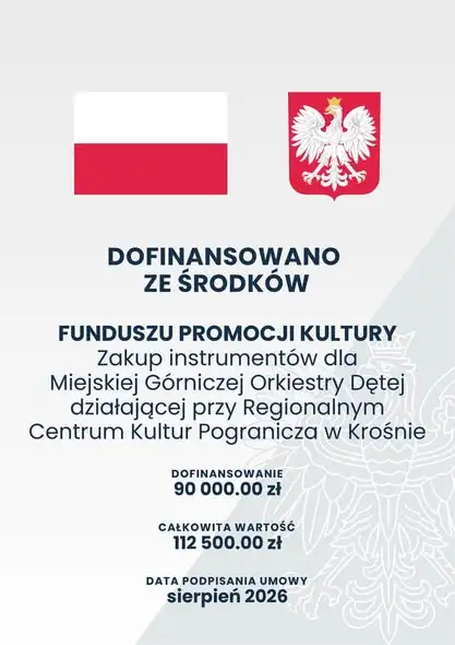 80-lecie Miejskiej Górniczej Orkiestry Dętej w Krośnie i nowe instrumenty