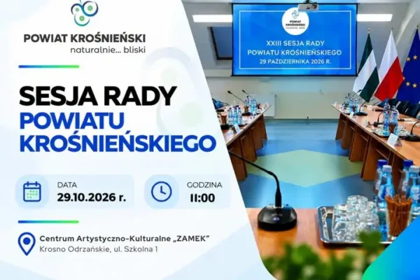 XXIII sesja Rady Powiatu Krośnieńskiego – budżet i enoturystyka w centrum uwagi