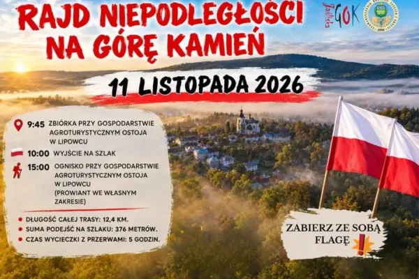 Rajd na Górę Kamień – świętuj 11 listopada na szlaku