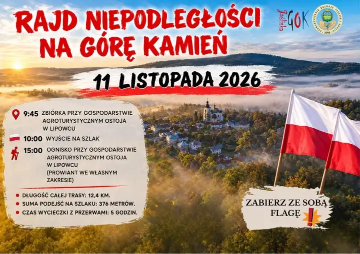 Rajd na Górę Kamień – świętuj 11 listopada na szlaku